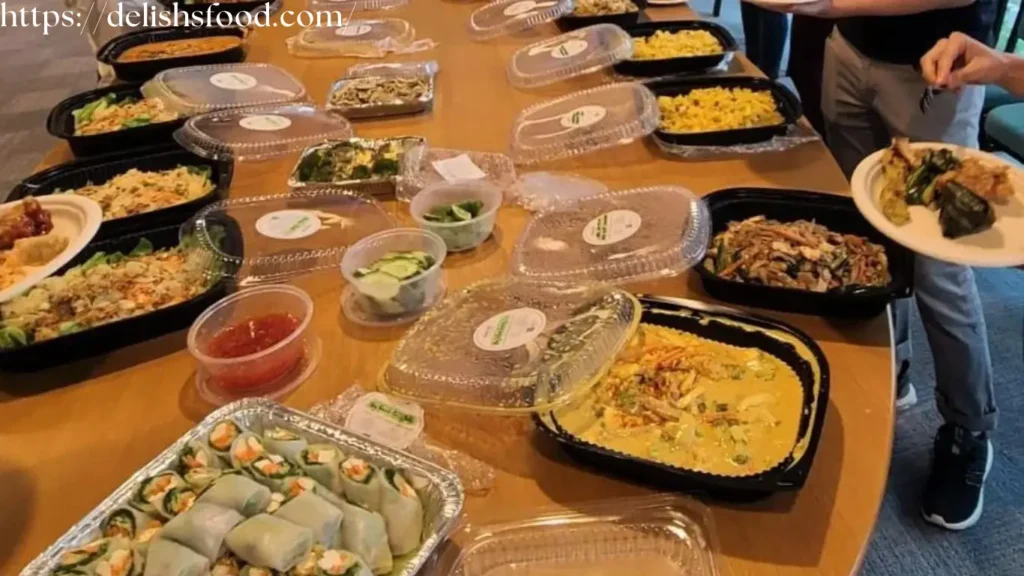 Specialty of Thai food catering