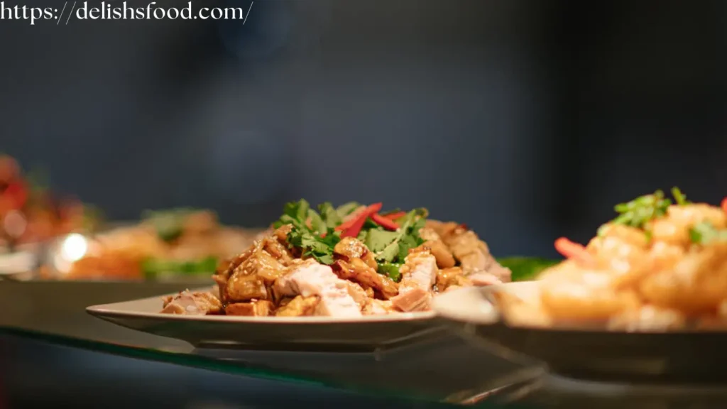 Thai food catering and recipe