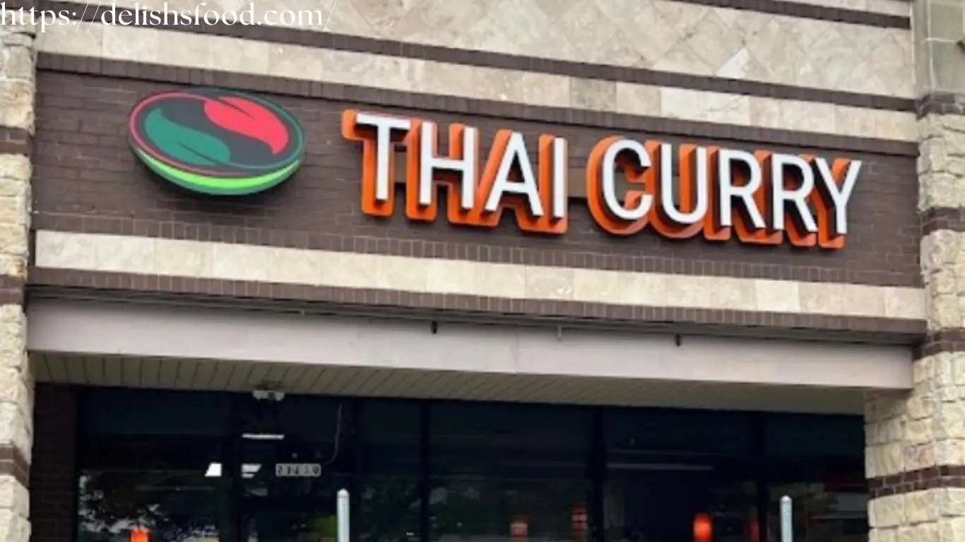 Thai curry restaurant