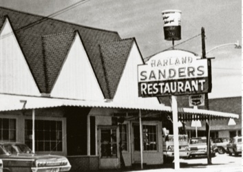 Sanders Restaurant with Menu