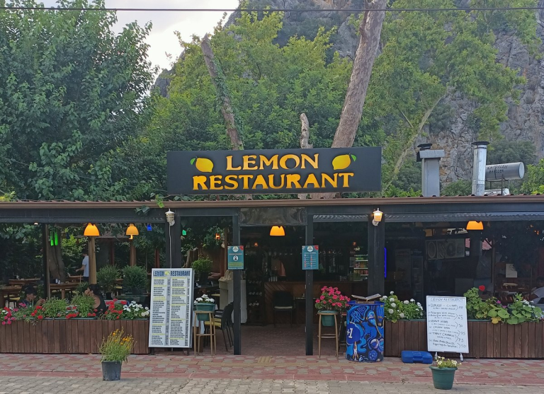 Lemon Restaurant with Menu