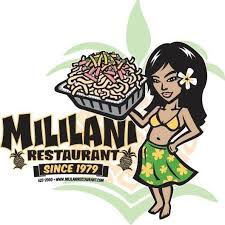 Mililani Restaurant Menu with timing